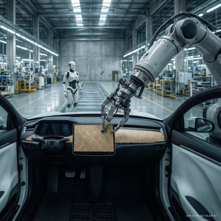 Bio-based and recycled materials in electric vehicle manufacturing